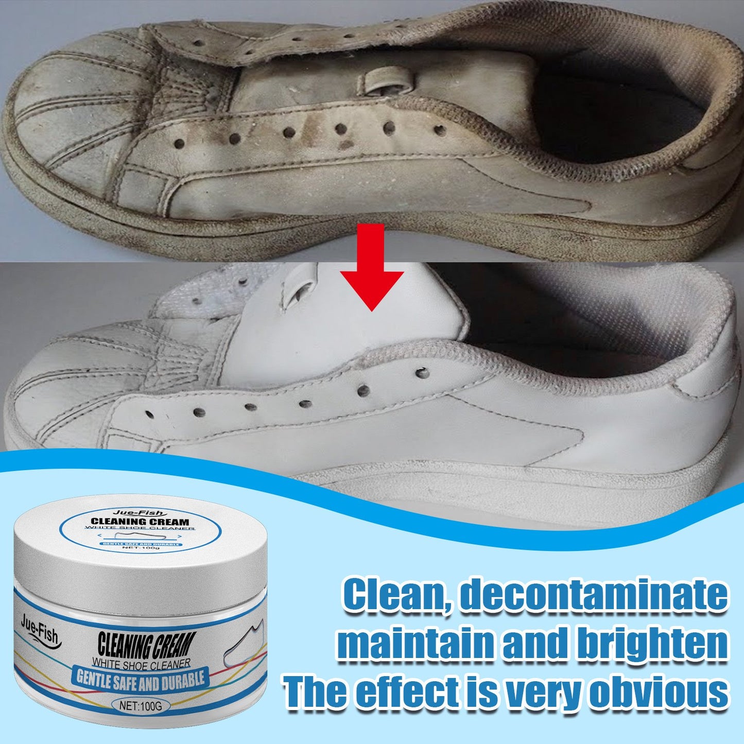 2026 Hot Sale - White Shoe Cleaning Cream