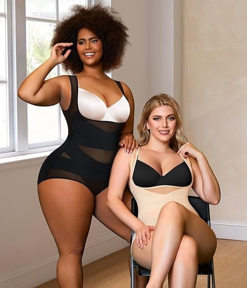 🏆 High-Waist Shapewear Bodysuit – Sculpt Your Dream Curves ✨