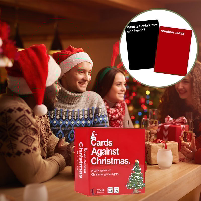 🏆Flash Sale⚡🔥Cards Against Christmas - Game for Christmas Nights