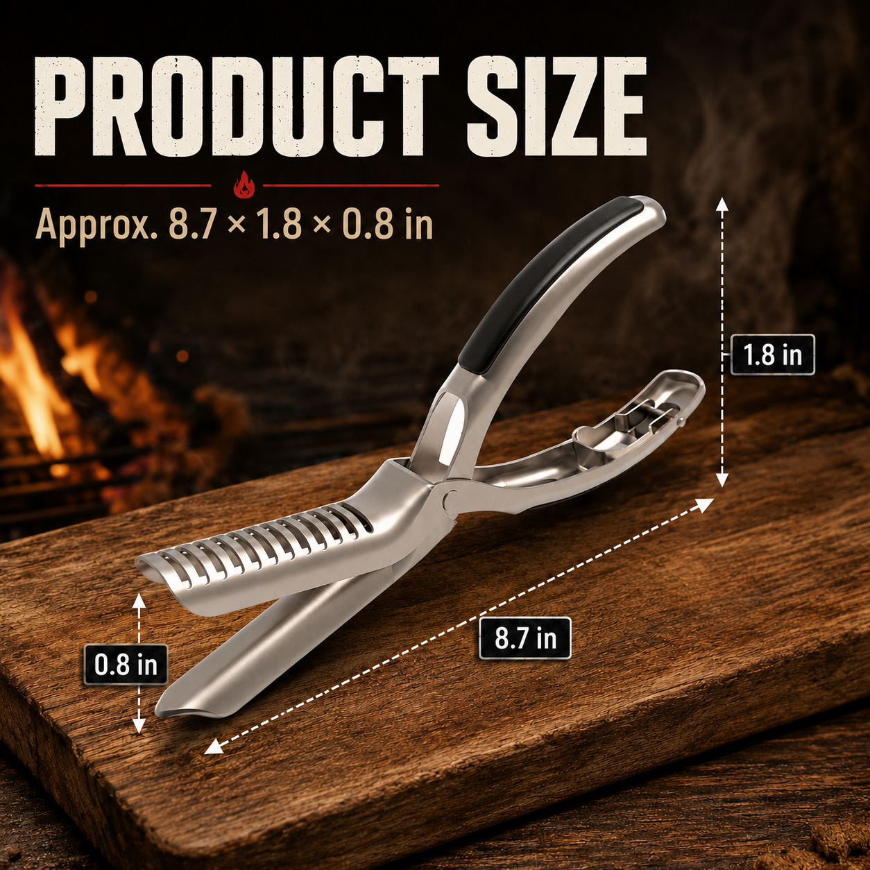 🍖 Professional BBQ Rib Skin Remover & Meat Peeling Tool