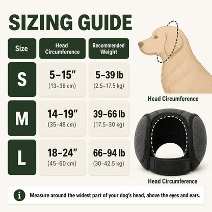 🔥⏰Buy 1 Get 1 Free⏳🔥Sound-Dampening Dog Ear Wrap for Fireworks & Storm Anxiety 🐶
