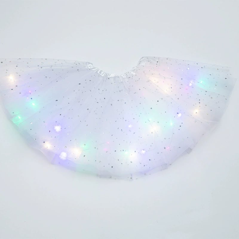 Final Clearance!🌟 Princess Glow LED Skirt | Soft, Safe & Stretchy for All-Day Play– Last Chance at This Price! 🔥🔥Buy 2 Get 10% Off