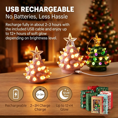 🎅🎁 Flash Sale – 50% OFF Today! Vintage Christmas Tree Ornament Collection ✨