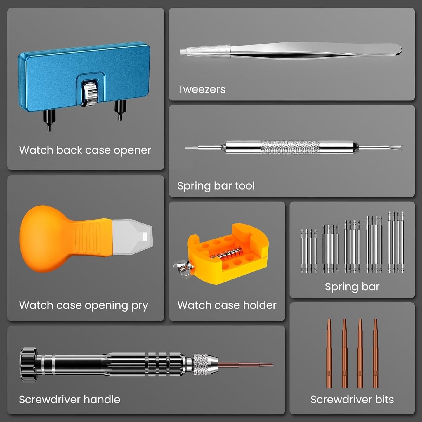 🔥Best Selling Watch Repair Tool Kit ⌚️Limited Time Discount