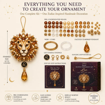 ✨ Zodiac Blessing Beaded Ornament DIY Kit