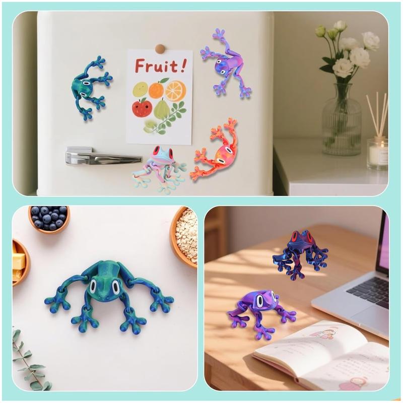 🐸 Movable magnetic frog refrigerator magnet