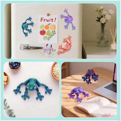 🐸 Movable magnetic frog refrigerator magnet