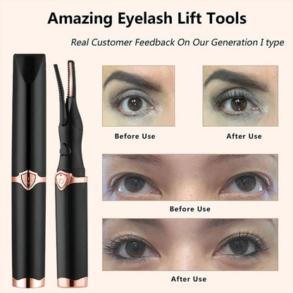 Electric Eyelash Curler for Instant Glam ✨ Blink & Dazzle!