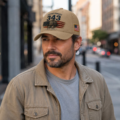 🧢Never Forget 343 Memorial Cap 🎁Buy 2 Get 10% Off