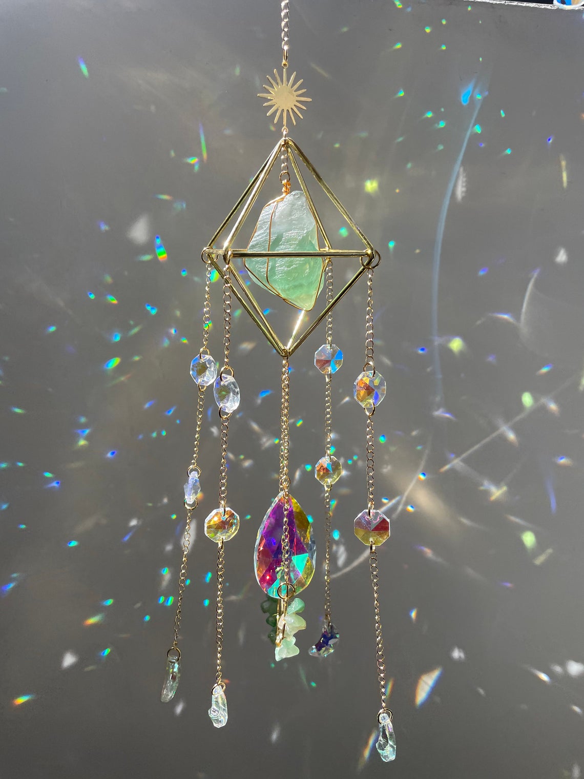 🥳Handmade Aurora Crystal Suncatchers🔥Buy 2 Get 10% Off