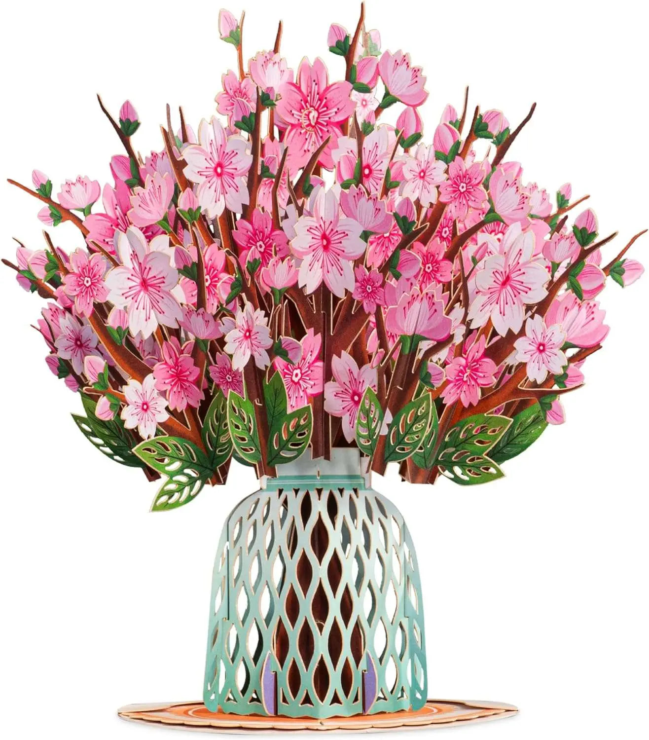 💐 3D Pop-Up Flower Bouquet Card – A Gift That Blooms