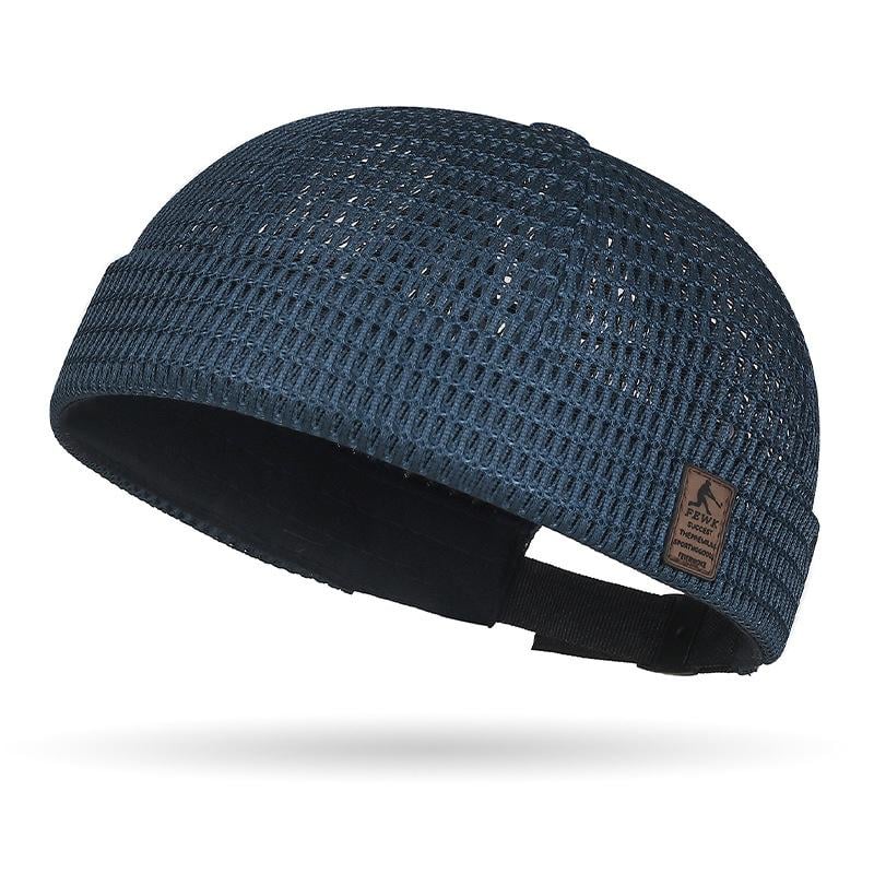 🏆Limited Time Sale 49% OFF🧢Men's Breathable Brimless Docker Hat – Lightweight Mesh Skull Cap for Summer Outdoor Wear