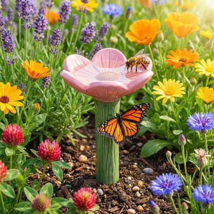⏳Limited-time 50% off🐝Flower-Shaped Bee Watering Station💧