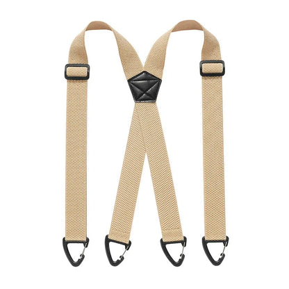 🔥⏰Men's X-Back Suspenders with Hook Clips