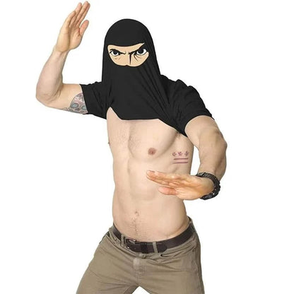 🔥🤣Ninja Disguise T-shirt，😍 Buy 1 Get 1 Free