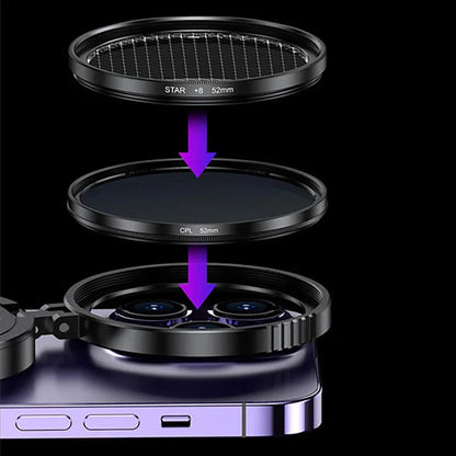 📢📢30% OFF!!⏰2-in-1 Magnetic CPL & Star Filter Lens