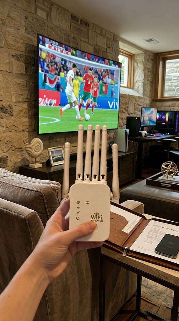 ⭐The Velocity Prime: 1200Mbps Ultra-Speed WiFi Repeater