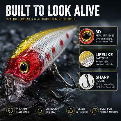 🎣Fishing Advent Calendar-24 Fishing Lures