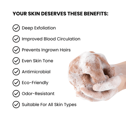 ✨African Exfoliating Net Sponge 🔥
