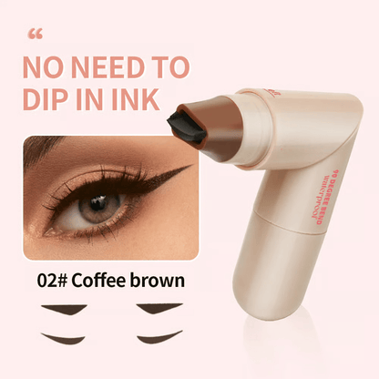 🔥🔥Rotating waterproof winged eyeliner stamp pen 🥳🥳Buy 2 Get 1 Free