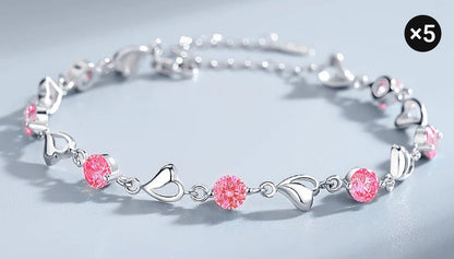 ✨Elegant Sparkling Lucky Clover Bracelet🍀