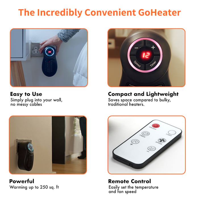 🎄🔥Plug-in Go Heater