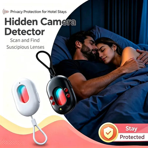 2nd Gen Hidden Camera Detector – Infrared Lens Finder with 3D Spatial Chip & Spectrum Scanning