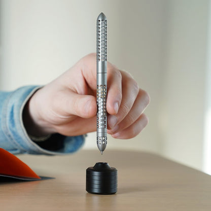 LIGHT: Forever Bendable Titanium Pen, Flexible Portable Metal Pen