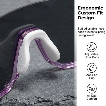 Large Frame UV Protection Sports Glasses