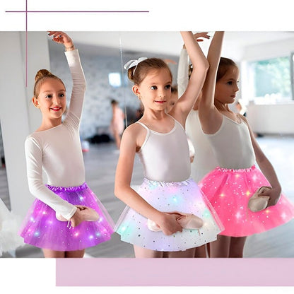 Final Clearance!🌟 Princess Glow LED Skirt | Soft, Safe & Stretchy for All-Day Play– Last Chance at This Price! 🔥🔥Buy 2 Get 10% Off