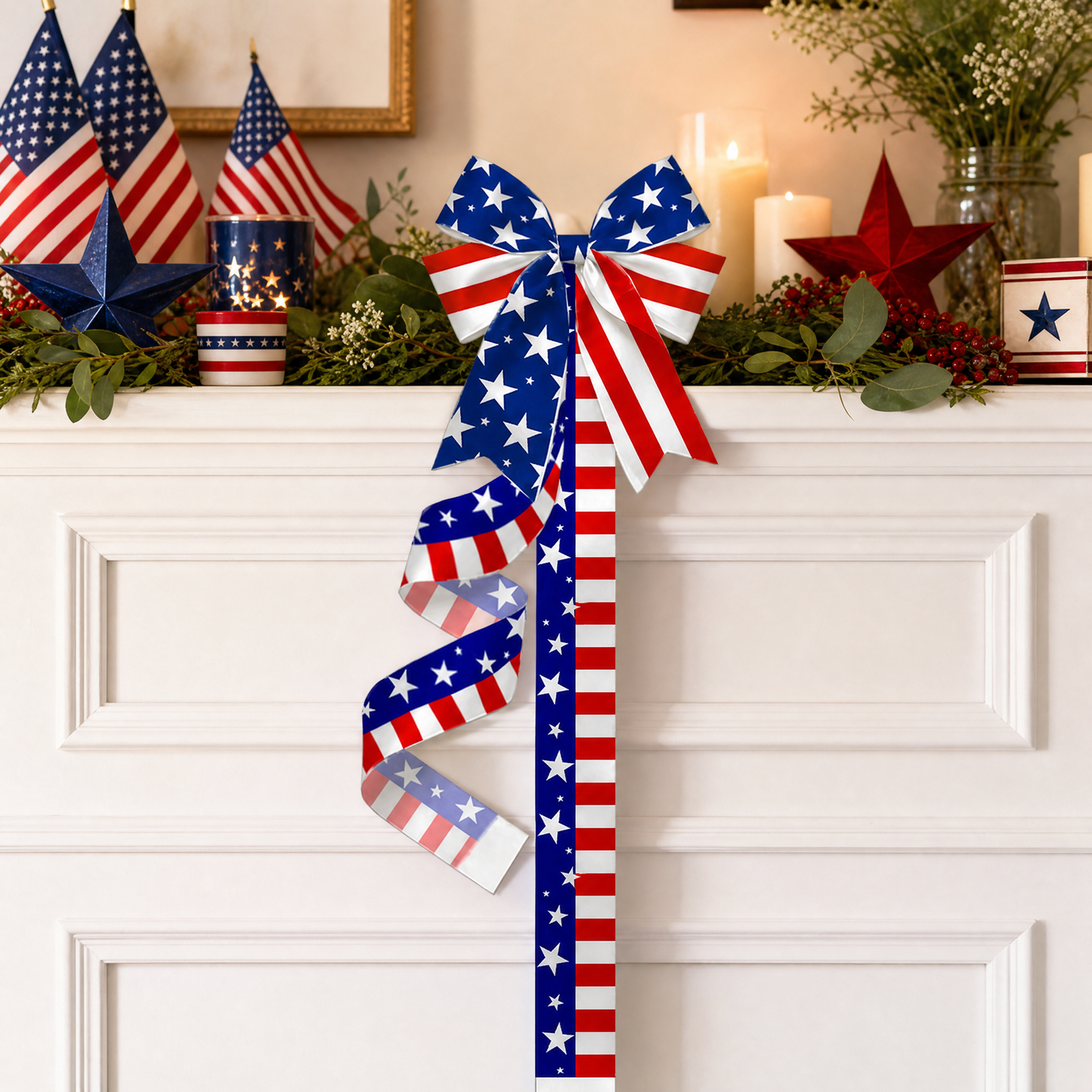Holiday Independence Day & Memorial Day Cabinet Door Fringe