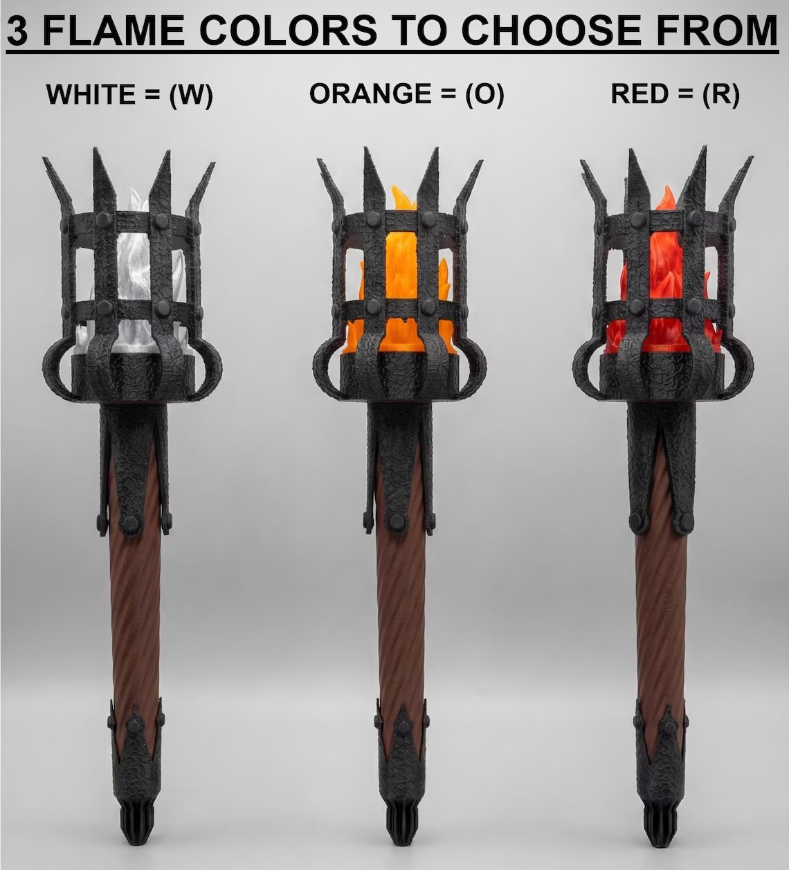 Medieval Torch Wall Sconce: Battery LED Realistic Candle Light with Remote