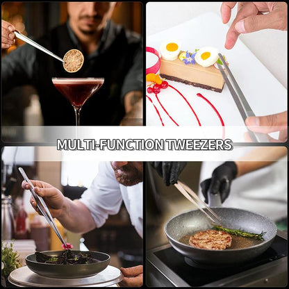 Non-Slip Kitchen Tweezers – 2 PCS   🔥🔥 Buy 2, Get 10% Off