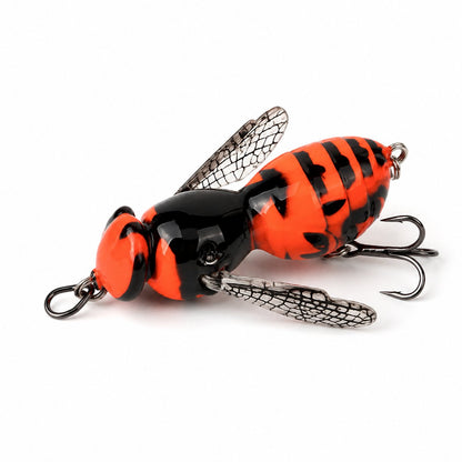 🔥  🐝 Bionic Wasp Topwater Lure That Triggers Explosive Strikes