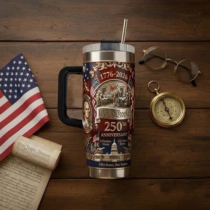 ⚡️Limited In Stock⚡️- U.S. 250th Anniversary Commemorative Travel Tumbler (1776-2026)