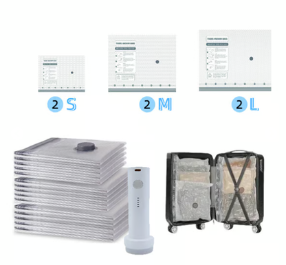 🧳 Hot Selling Vacuum Compression Bags | Travel Essentials for Space Saving