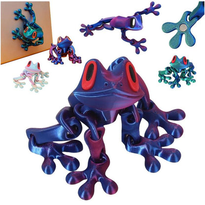 🐸 Movable magnetic frog refrigerator magnet