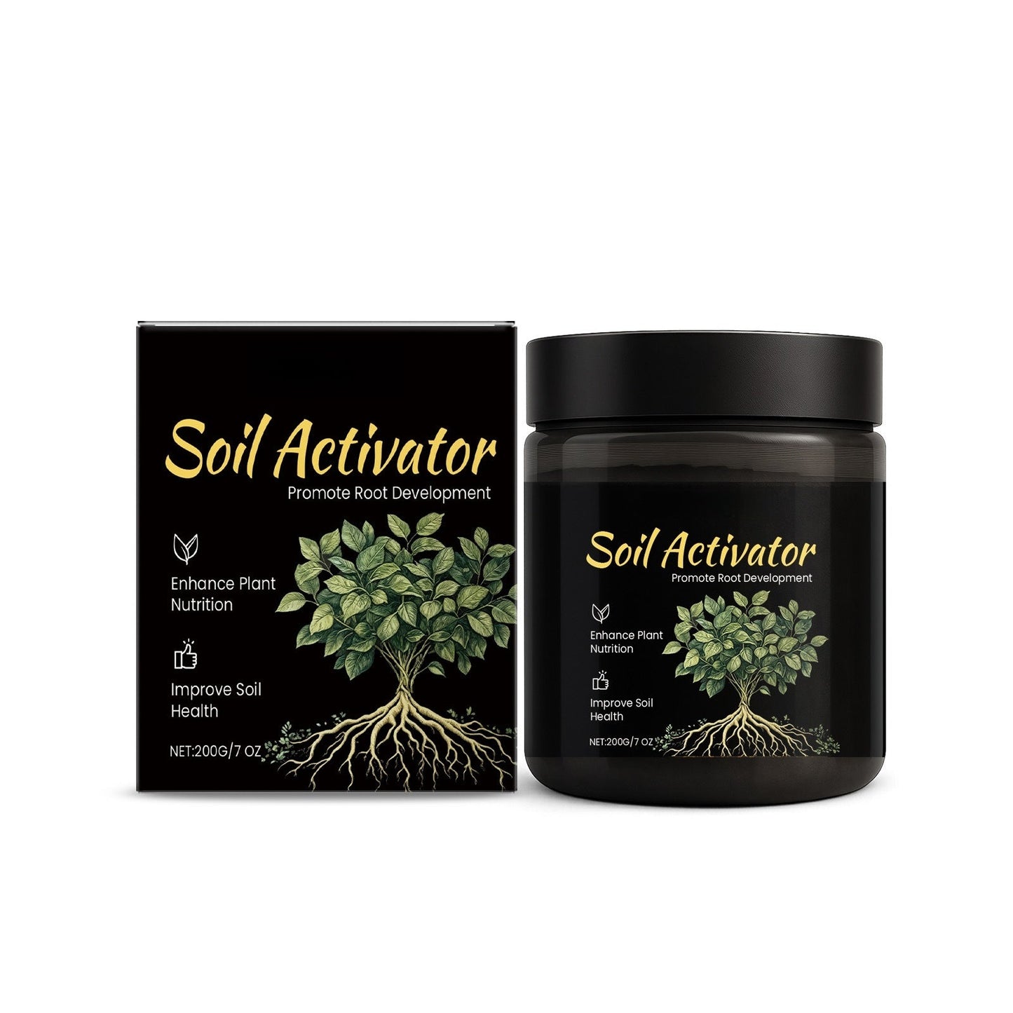 Premium Garden Soil Energizer - 30% Faster Root Growth | Concentrated Bio-Formula for Lush Blooms & Veggies