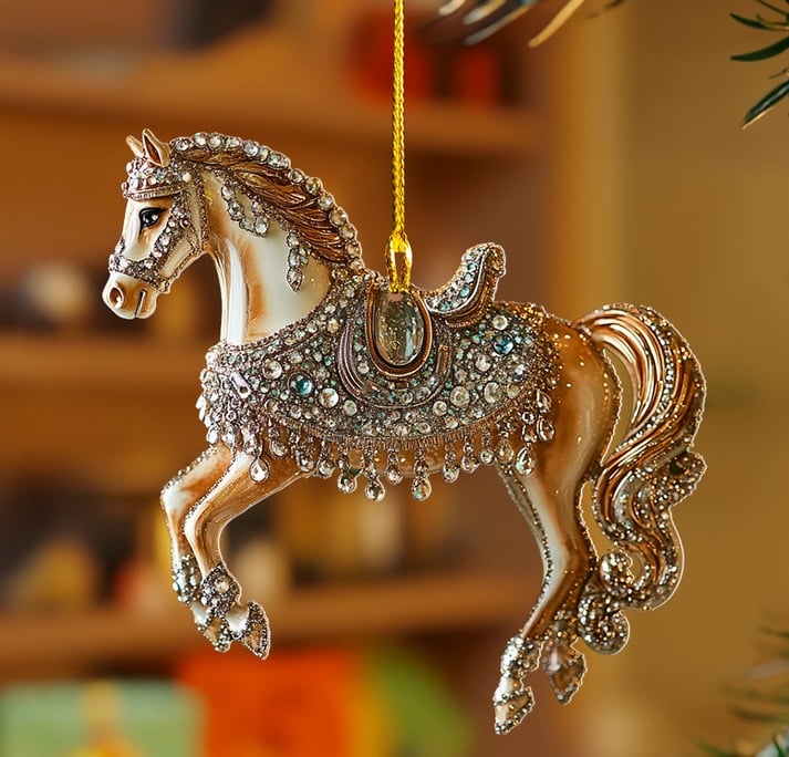 🔥🎁Handmade Horse  Ornament(2D)  🥳🥳Buy 2 Get 1 Free