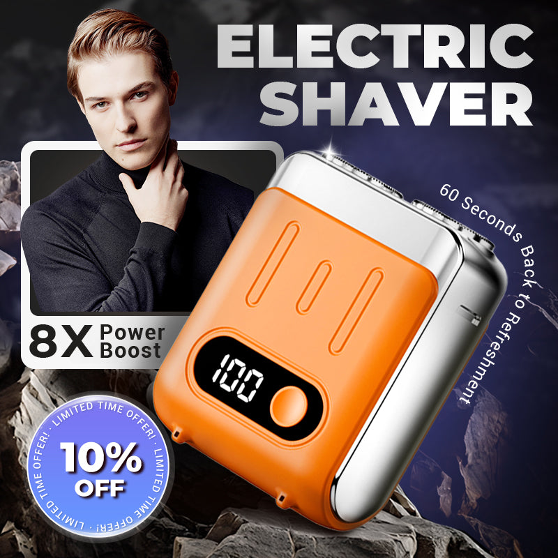 📢Father's Day Gift Shirt for Dad & Grandpa 😍📢BIG SAVE 50% OFF 📢📢 Men's Portable Mini Rotary Electric Shaver
