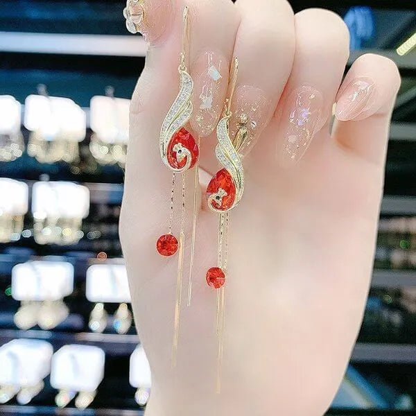 🔥Beautiful peacock earrings
