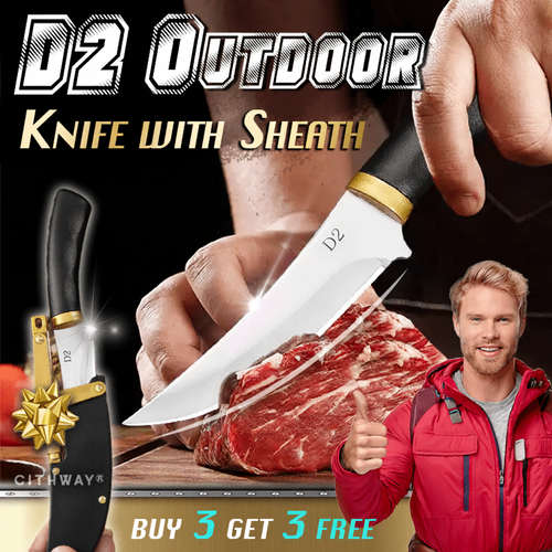 🔥Buy 1 Get 1 Free⏰Cithway® D2 All-in-One Swift Cut Portable Knife