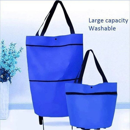 🏆 Last Day Special Price £12.99 ! 🔥 2-in-1 Shopping Bag Foldable Green Bag