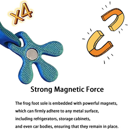 🐸 Movable magnetic frog refrigerator magnet