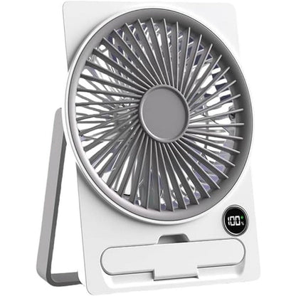 🌬️📱 2-in-1 Fan Phone Holder – Stay Cool & Hands-Free Anywhere! ❄️✨