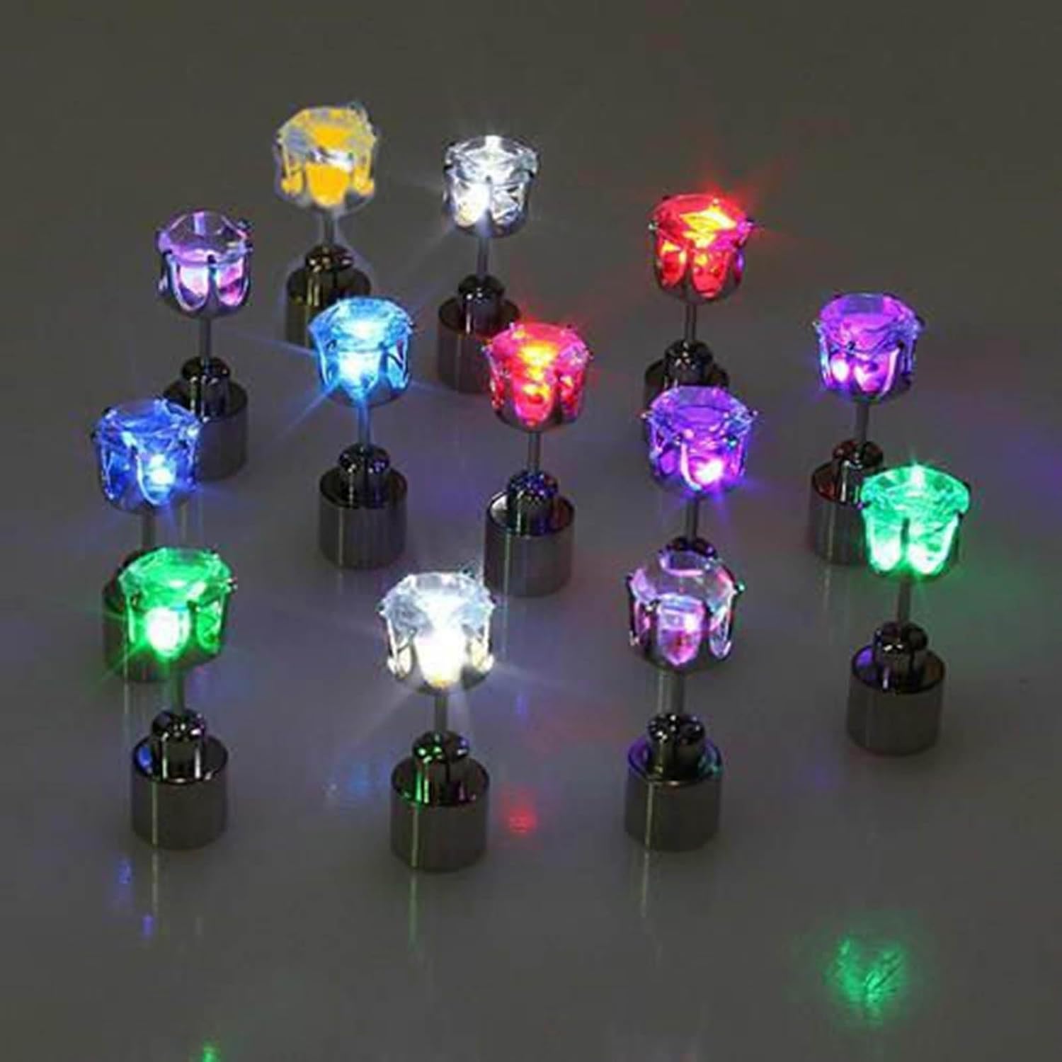 🔥✨LED Earrings, Light Up Stud Earrings