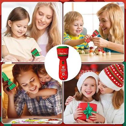 🔥HOT SALE 49% OFF -🎃👻Kids Halloween Christmas Projection Flashlight Toy – Create Magical Bedtime Stories With 24 Festive Light Slides