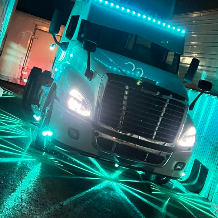 LED Watermelon Light Indicator Side Marker Signal Light Suitable For All Trucks, Trailers, Construction Vehicles, Pickup Trucks, Off-Road Vehicles, Etc.