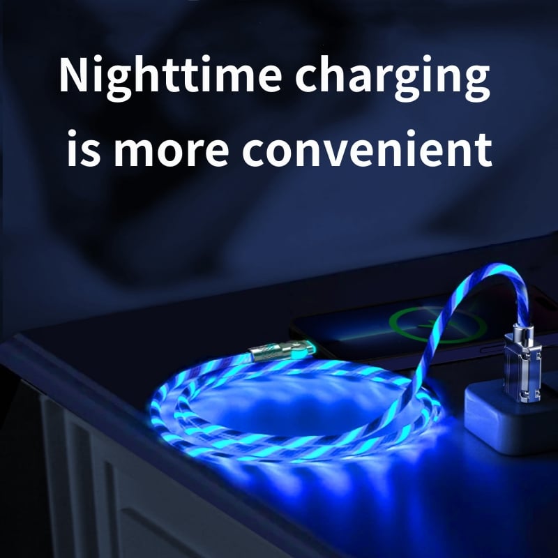 ⚡180° Rotating Streamer Data Cable