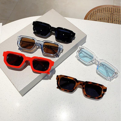 📢📢Buy More Save More!!⏰🕶️🔆Vintage Rectangle Frame Sunglasses for Men & Women with UV400 Protection